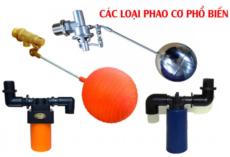 Các loại phao cơ phổ biến dùng cho bồn nhựa Sơn Hà tại Hà Nội hiện nay
